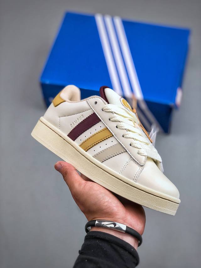 Adidas Originals Campus 00S 学院系列面包风经典复古低帮百搭休闲运动板鞋货号：Ih3278 尺码：36-45 半