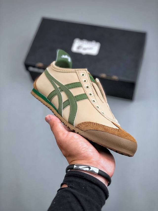 亚瑟士onitsuka Tiger Mexico 66鬼塚虎经典复古经典皮革慢跑鞋 货号：Dl408- 5 尺码36-44 半