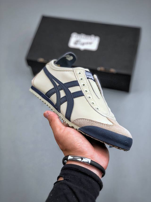 亚瑟士onitsuka Tiger Mexico 66鬼塚虎经典复古经典皮革慢跑鞋 货号：Dl408-1659 尺码36-44 半