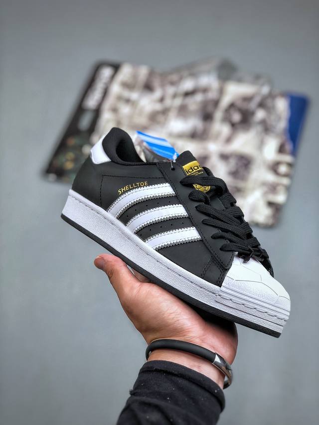 Adidas Originals Superstar 忍者神龟联名款 贝壳头 潮流复古 时尚 舒适透气 耐磨 休闲板鞋 货号:Eg4957尺码：35-45 半