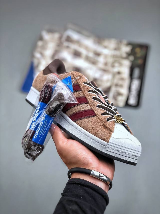 Adidas Originals Superstar 忍者神龟联名款 贝壳头 潮流复古 时尚 舒适透气 耐磨 休闲板鞋 货号:Eg4957尺码：35-45 半