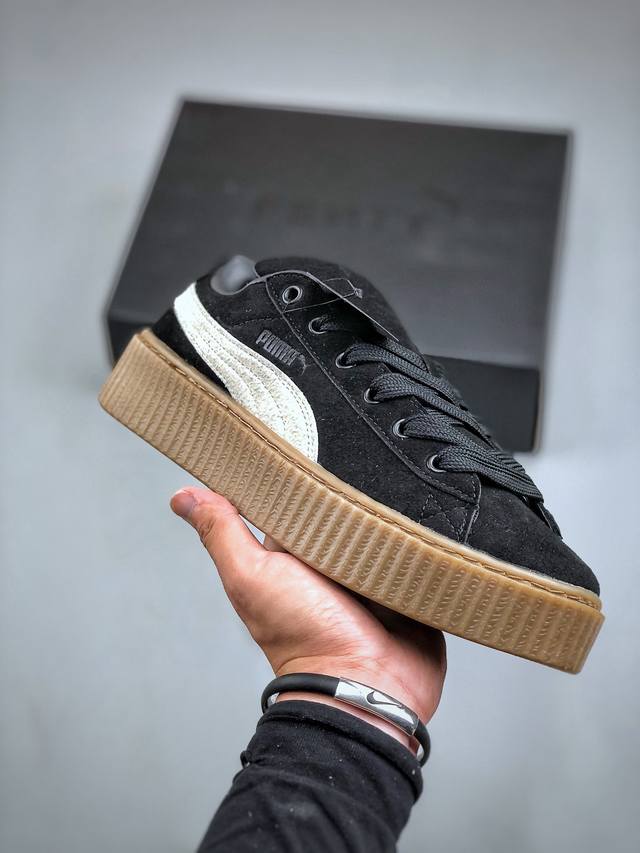 Fenty X Puma Creeper Phatty 彪马舒适简约耐磨透气低帮休闲板鞋 货号：396813-03 尺码：36-45 半