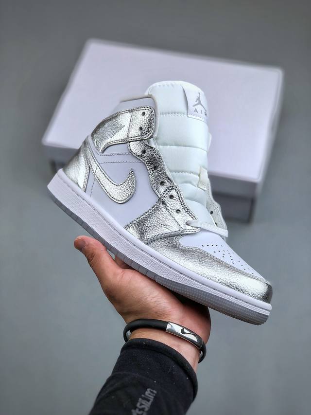 Air Jordan 1 Mid Aj1 乔1银白色 中邦文化篮球鞋 Fn5031-100 #市售最高品质 原鞋开发 大厂代工流水线打造 公司货既视感 细节随意