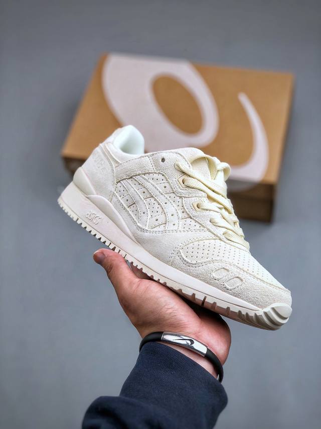 Asics Gel-Lyte Iii Og 亚瑟士运动休闲透气专业跑鞋 1201A050-100 尺码：36-45 半