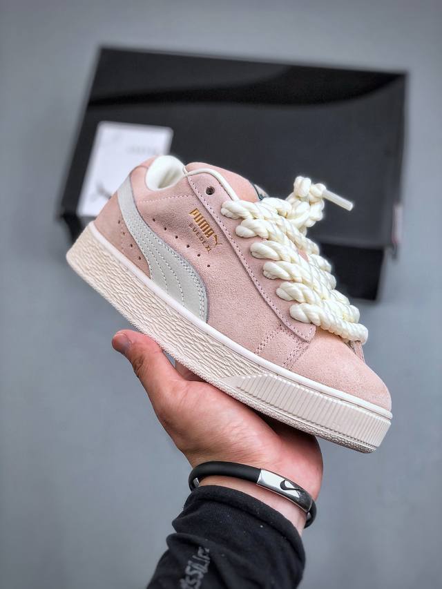 Puma Suede Xl X Carrots 百搭单品厚鞋舌轻便防滑低帮板鞋 完美细节 官方1:1 同步升级 Tr大底 中底走线 三维立体烫金logo 栩栩如