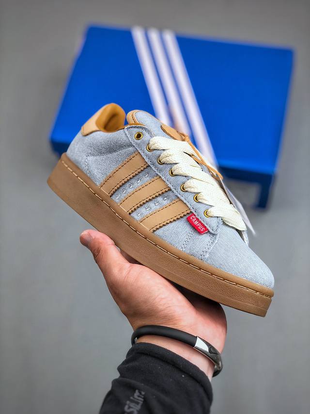 Adidas Originals Campus 00S 学院系列面包风经典复古低帮百搭休闲运动板鞋货号：Ih3283 尺码：36-45 半