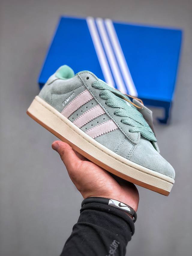 Adidas Originals Campus 00S 学院系列面包风经典复古低帮百搭休闲运动板鞋货号：Ji 4 尺码：36-45 半