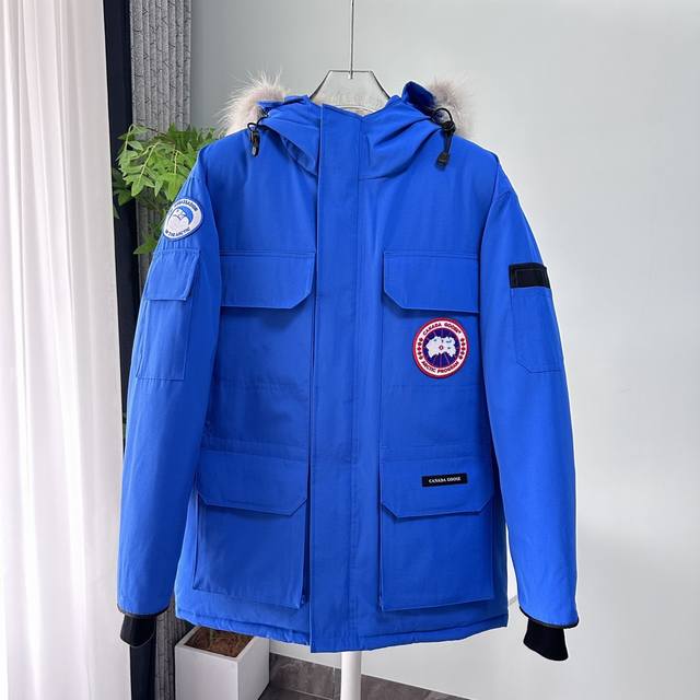 顶级版本，随意对比』 Canada Goose｜加拿大鹅expedition 派克大衣｜经典升级 新08款男女同款羽绒服 颜色：石墨灰、米白色、黑色、粉色、藏青