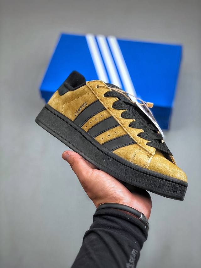 Adidas Originals Campus 00S 学院系列面包风经典复古低帮百搭休闲运动板鞋货号：Jh8998尺码：36-45 半