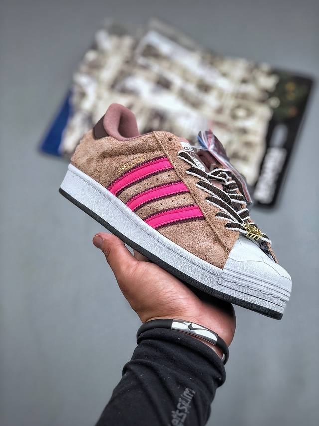 Adidas Originals Superstar 忍者神龟联名款 贝壳头 潮流复古 时尚 舒适透气 耐磨 休闲板鞋 尺码：35-45 半