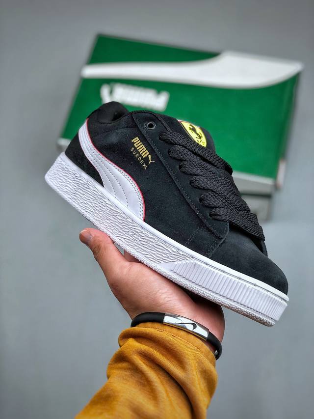 Puma Suede Xl X Carrots 百搭单品厚鞋舌轻便防滑低帮板鞋 完美细节 官方1:1 同步升级 Tr大底 中底走线 三维立体烫金logo 栩栩如