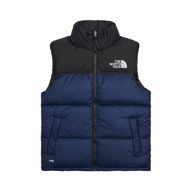 顶级版本，随意对比』 The North Face｜北面nuptse 1996经典款羽绒马甲 刺绣采用进口田岛绣花 万针刺绣，采用进口7号针，日本女皇绣线，保证