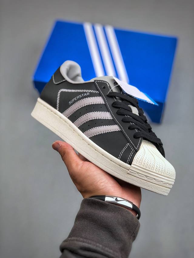 Adidas三叶草 Originals Superstar Ayoon W贝壳头系列低帮经典百搭休闲运动板鞋货号: Tf 0 尺码：35.5-45 半