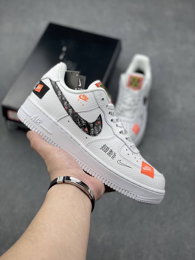 超级福利 核心特价 长期补货 真标耐克nike Air Force 1 Low '07 配色低帮空军一号休闲板鞋 定制头成皮料原楦原纸板 水晶双色大底内置全掌气