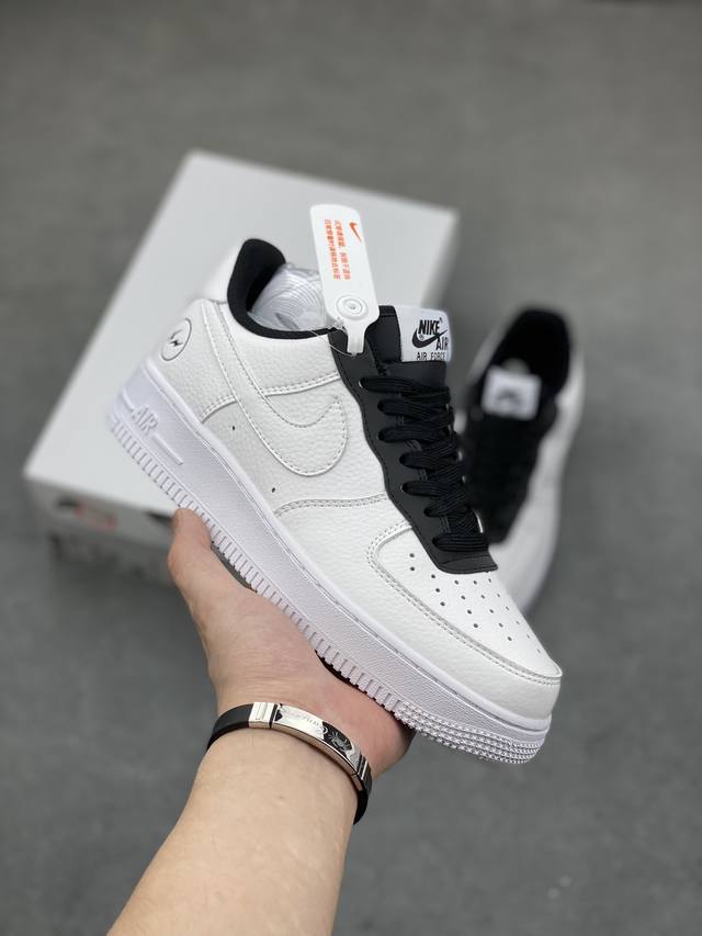 工厂套现 国庆特价 原本地240版本 官方限量发售 公司级fragment Design X Nike Air Force 1 Low 闪电 藤原浩联名 白黑经