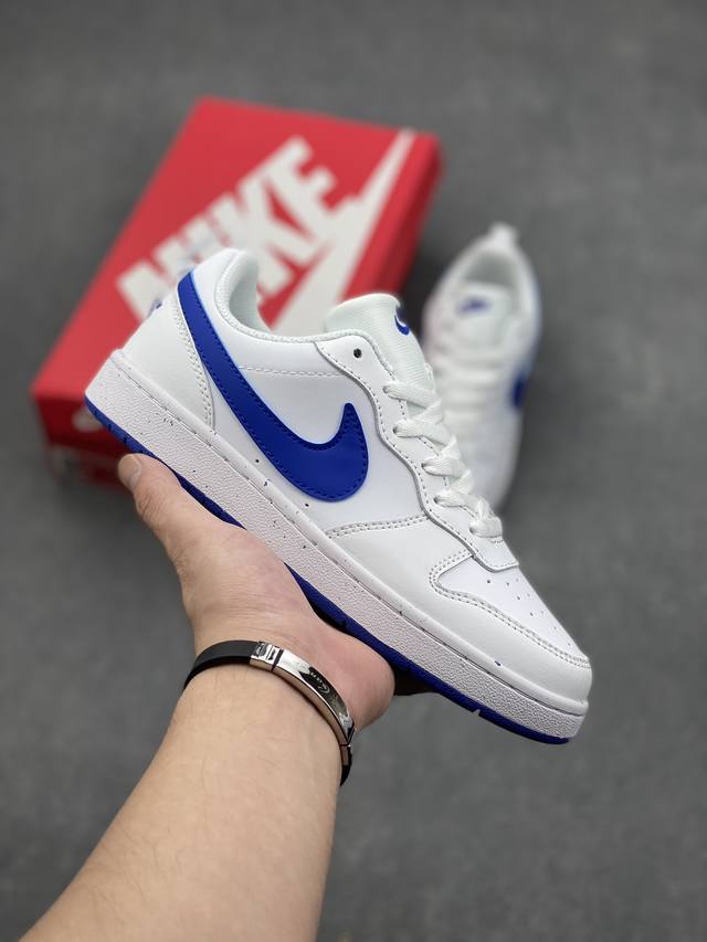 超级福利 核心特价 长期补货 Nike Court Borough Low 低帮百搭透气休闲运动板鞋男女鞋 经典耐用的设计，兼顾舒适脚感和出众风范，演绎匠心之作