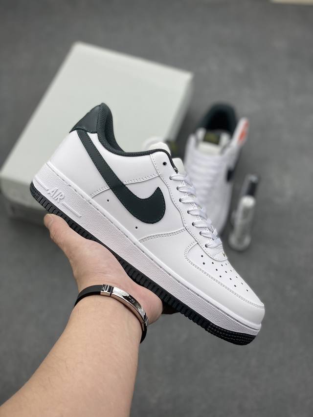 Nike Air Force 1 Low 07 白青 原楦头原纸板 打造纯正低帮空军版型 专注外贸渠道 全掌内置蜂窝气垫 原盒配件 原厂中底钢印、拉帮完美 官方