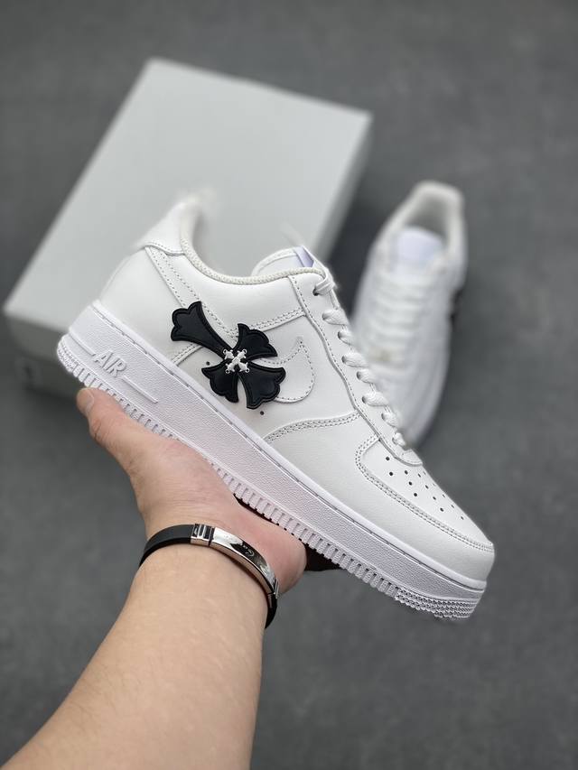 公司级 Af1耐克 Nike Air Force 1 ‘07 Low 空军一号 厚底增高百搭运动板鞋 原楦头原纸板 打造纯正空军版型，专注外贸渠道 全掌内置蜂窝