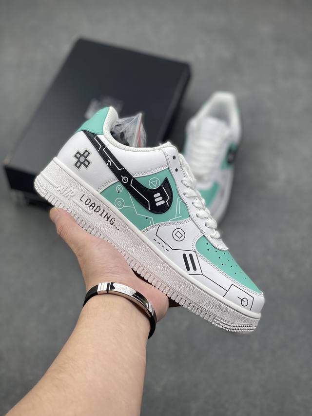 工厂套现 福利特价 Nike Air Force 1 Low 电玩按键 空军一号低帮运动休闲板鞋 原楦头原纸板 打造纯正空军版型#专注外贸渠道 全掌内置蜂窝气垫