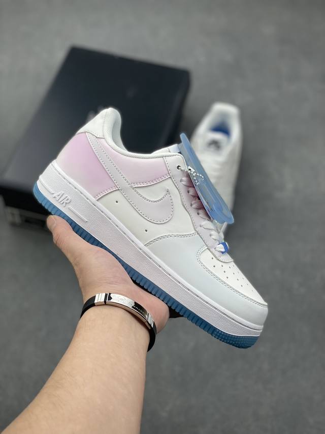 工厂套现 福利特价 Nike Air Force 1 Low 热感应温变 空军一号低帮运动休闲板鞋 原楦头原纸板 打造纯正空军版型#专注外贸渠道 全掌内置蜂窝气