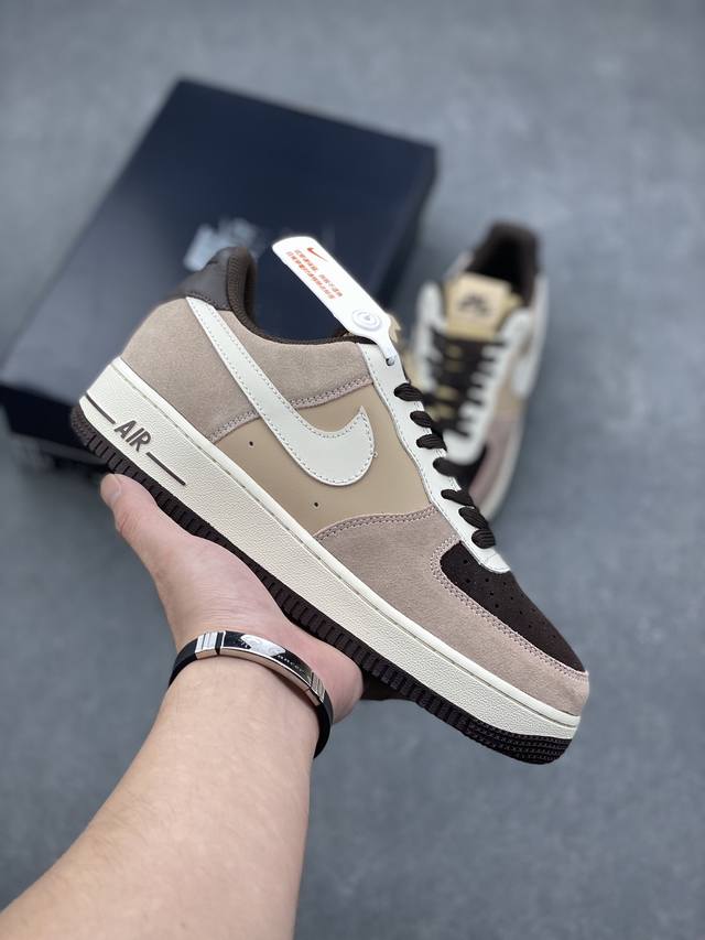 工厂套现 福利特价 Nike Air Force 1 Low 空军一号低帮运动休闲板鞋 原楦头原纸板 打造纯正空军版型#专注外贸渠道 全掌内置蜂窝气垫 #原盒配