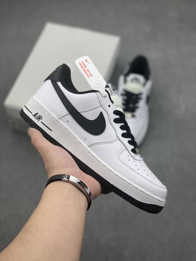 超级福利 核心特价 长期补货 真标耐克nike Air Force 1 Low '07 配色低帮空军一号休闲板鞋 定制头成皮料原楦原纸板 水晶双色大底内置全掌气