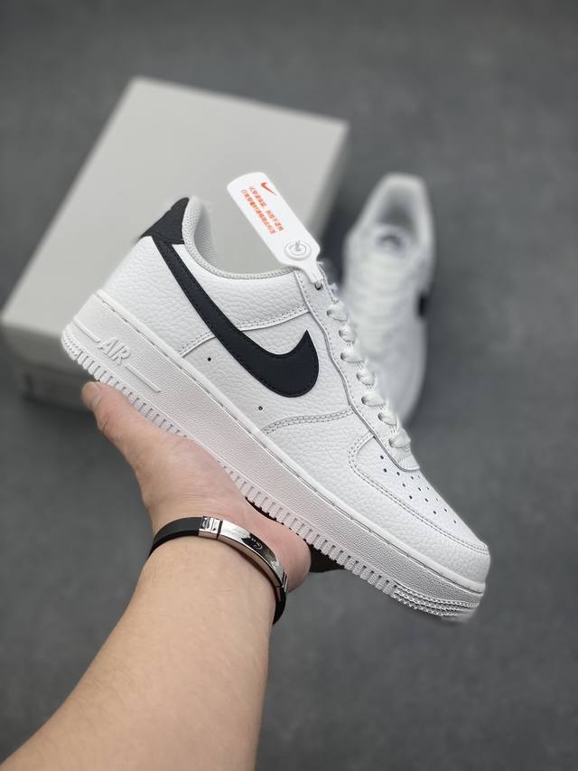 超级福利 核心特价 长期补货 真标耐克nike Air Force 1 Low '07 配色低帮空军一号休闲板鞋 定制头成皮料原楦原纸板 水晶双色大底内置全掌气