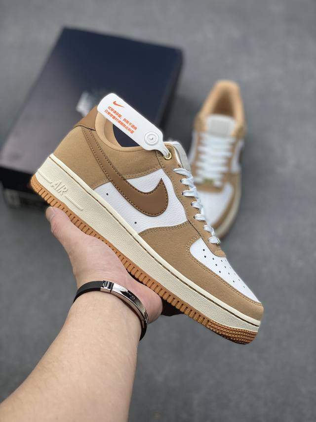 超级福利 核心特价 长期补货 真标耐克nike Air Force 1 Low '07 配色低帮空军一号休闲板鞋 定制头成皮料原楦原纸板 水晶双色大底内置全掌气