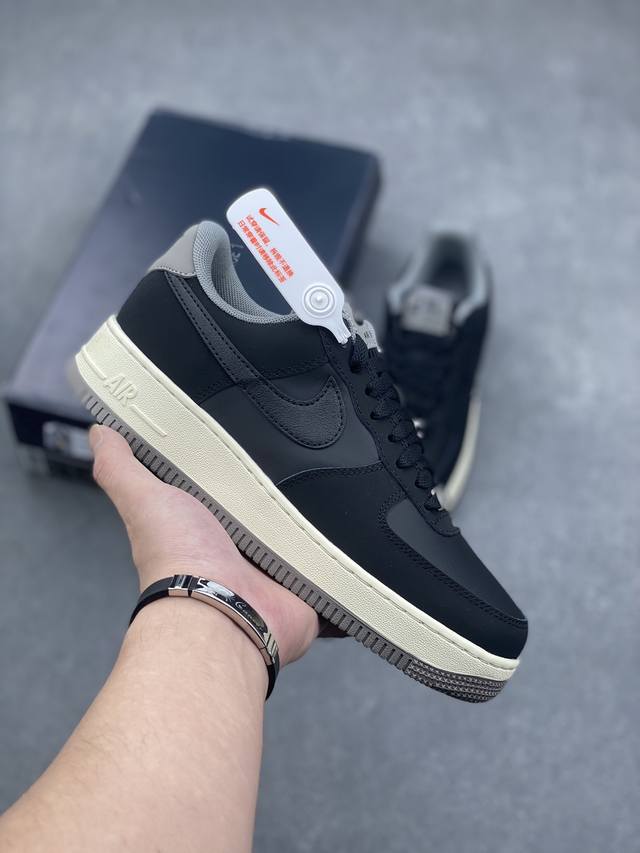 Nike Air Force 1 Low 07 Dark Pewter 黑 原楦头原纸板 打造纯正低帮空军版型 专注外贸渠道 全掌内置蜂窝气垫 原盒配件 原厂中