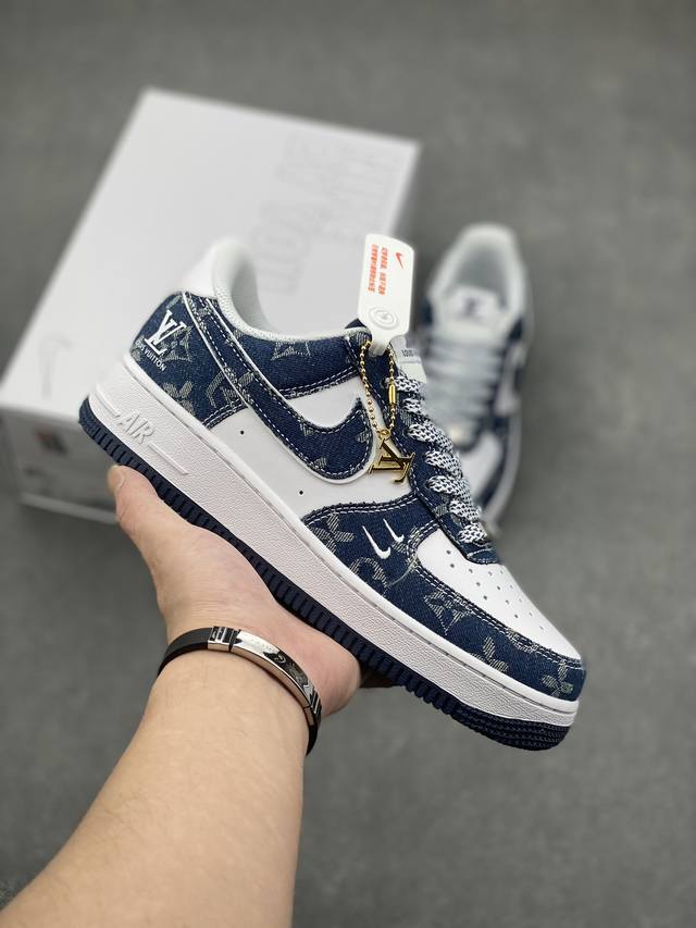 Nk Air Force 1‘07 Low 定制款抽屉盒 空军一号低帮休闲板鞋 定制皮料 原楦原纸板 纯正版型 高清洁度 内置全掌气垫 货号：Cw2288-11