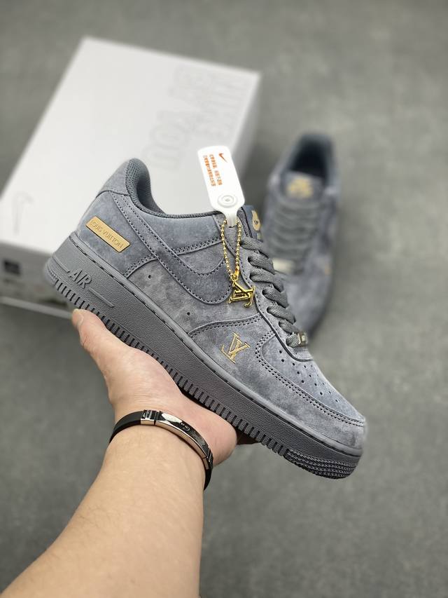 Nk Air Force 1‘07 Low 定制款抽屉盒 空军一号低帮休闲板鞋 定制皮料 原楦原纸板 纯正版型 高清洁度 内置全掌气垫 货号：Cw2288-11