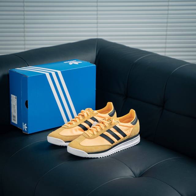 Adidas Originals Sl 72 Rs 复古单品 原装级adidas Originals Sl 72 Rs 防滑 低帮 生活体闲鞋 男女同款简约大方