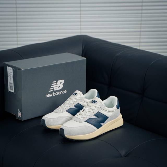 Nb新百伦new Balance U370 低帮复古休闲运动慢跑鞋 采用优质合成材料制成 轻便的鞋面和缓冲外底确保了舒适度 货号：U370Aec 尺码：36 3