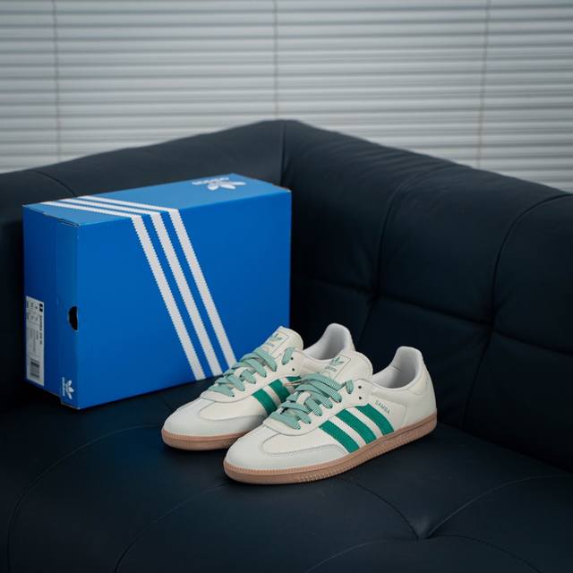 Adidas Original Samba Og 复古经典轻便板鞋 货号：Ji3906 尺码：36 36.5 37.5 38 38.5 39 40 40.5 4