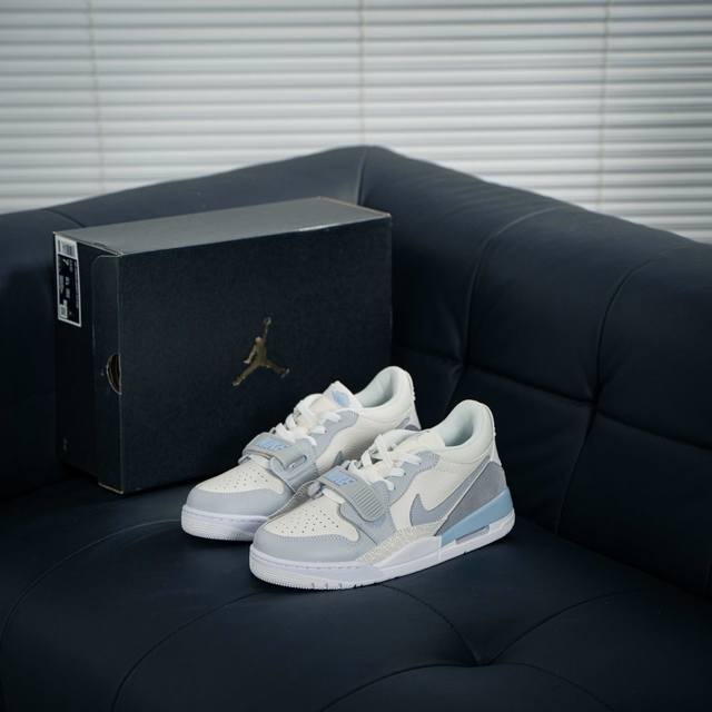 Air Jordan Legacy 312 Low 有着交错结合的设计，它的名字就展现出它所包含的鞋款元素，312 分别对应了 Air Jordan 3、Air