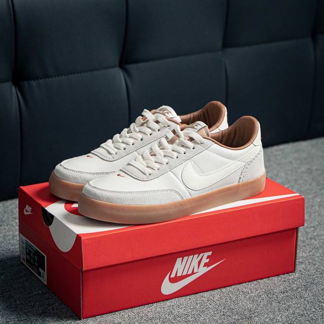 Nike Killshot 2 Iearner 耐克德训全系-市面唯一全新版型全新大底 进口头层麂皮耐磨耐穿四季可穿 百搭不怯场美拉德风格德训经典时尚休闲百搭