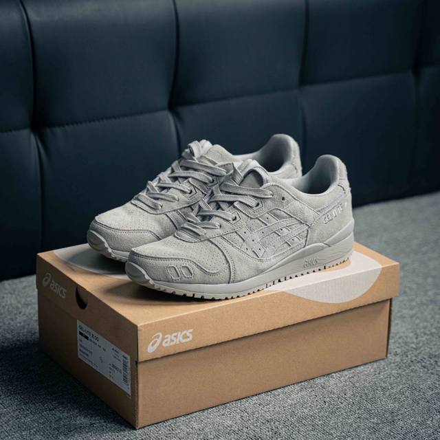 Costs X Asics 亚瑟士 Gel-Lyte Iii Og 联名款复古低帮运动休闲跑步鞋 货号：1201A765-020 尺码：36 37 37.5 3