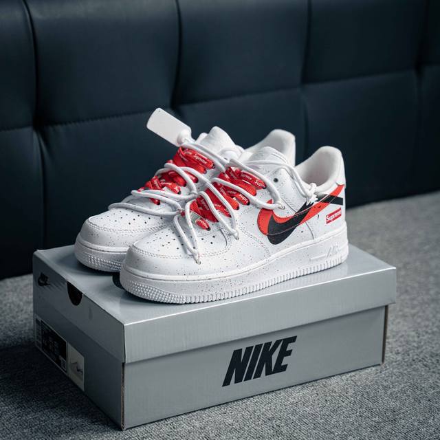 Air Force 1 Low 原装级别 原楦头原纸板 打造纯正空军版型专注外贸渠道 全掌内置蜂窝气垫 原盒配件 原厂中底钢印、拉帮完美 货号：Cu9225 1