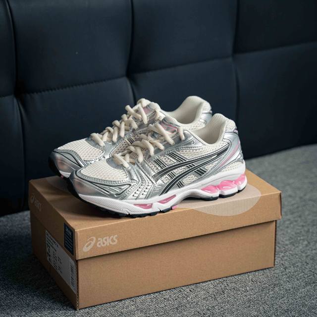 Asics Gel-Kayano 14 复古单品 亚瑟士系列轻量缓震休闲运动跑步鞋 设计师 Hidenori Yamashita 以 Flash 一词为灵感，创