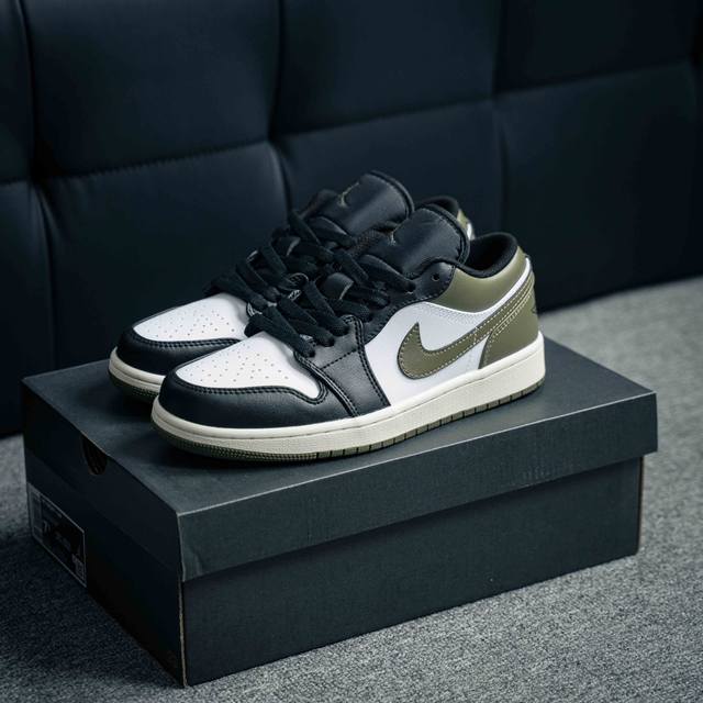 Air Jordan 1 Low 乔丹篮球鞋男女潮流板鞋 货号：553558 092 尺码：36 36.5 37.5 38 38.5 39 40 40.5 41