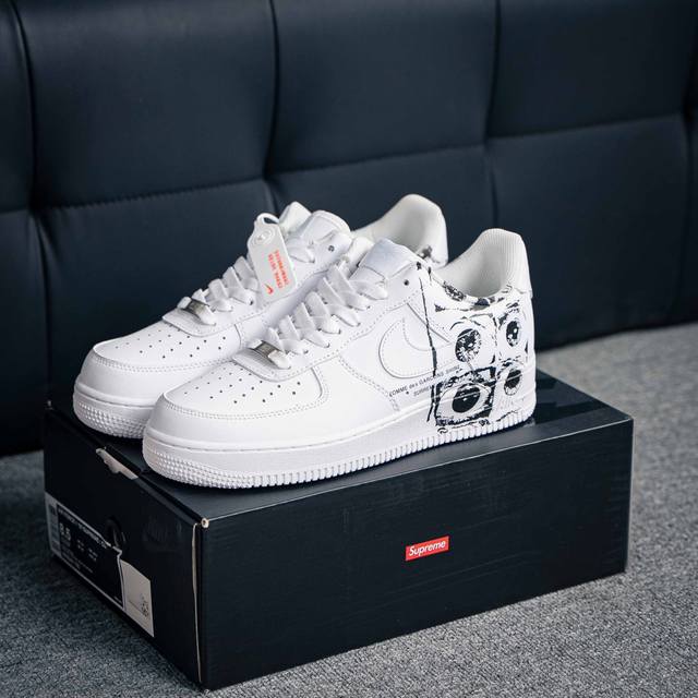 Air Force 1 Low 原装级别 原楦头原纸板 打造纯正空军版型专注外贸渠道 全掌内置蜂窝气垫 原盒配件 原厂中底钢印、拉帮完美 货号：9 44 100