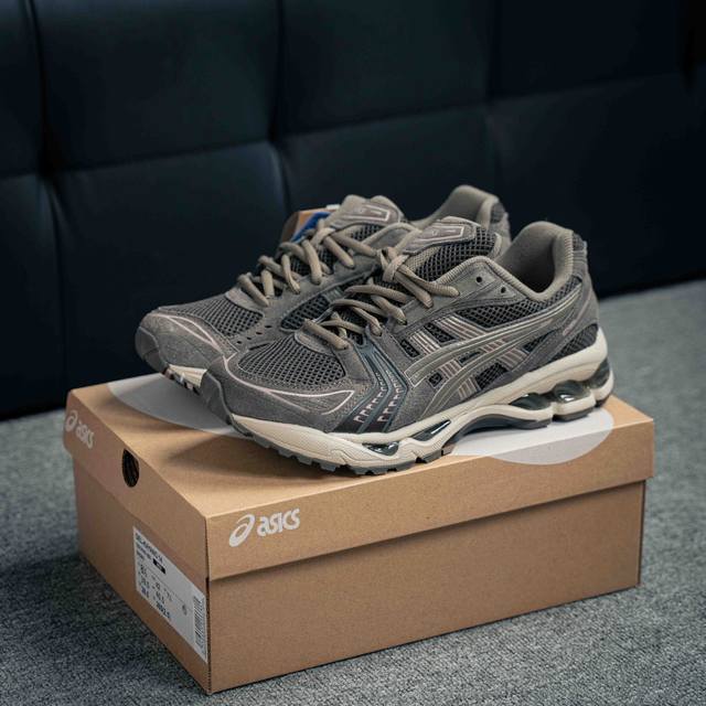 Asics Gel-Kayano 14 复古单品 亚瑟士系列轻量缓震休闲运动跑步鞋 设计师 Hidenori Yamashita 以 Flash 一词为灵感，创