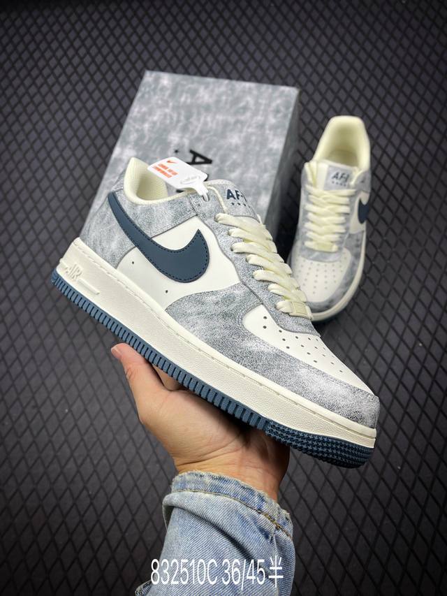 公司级nike Air Force 1‘07 原楦头原纸板 打造纯正低帮空军版型 专注外贸渠道 全掌内置蜂窝气垫 原盒配件 原厂中底钢印、拉帮完美 官方货号:B