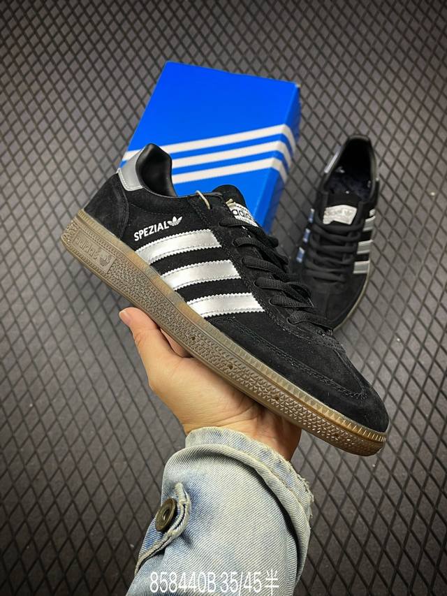 Adidas Originals Gazelle Indoor 粉蓝三叶草休闲防滑耐磨低帮板鞋 货号: Jp5356 尺码：35-45半码 编码：858440B