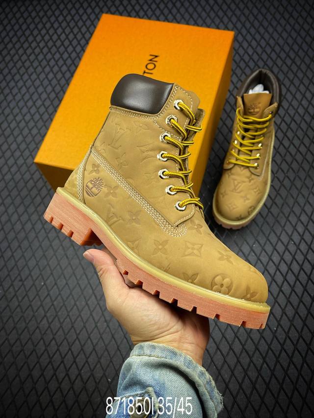 I支持放货 嘉尔同款纯原 中山大厂出品 Louis Vuitton X Timberland#王炸联名 Pharrell Williams充分发挥了作为loui