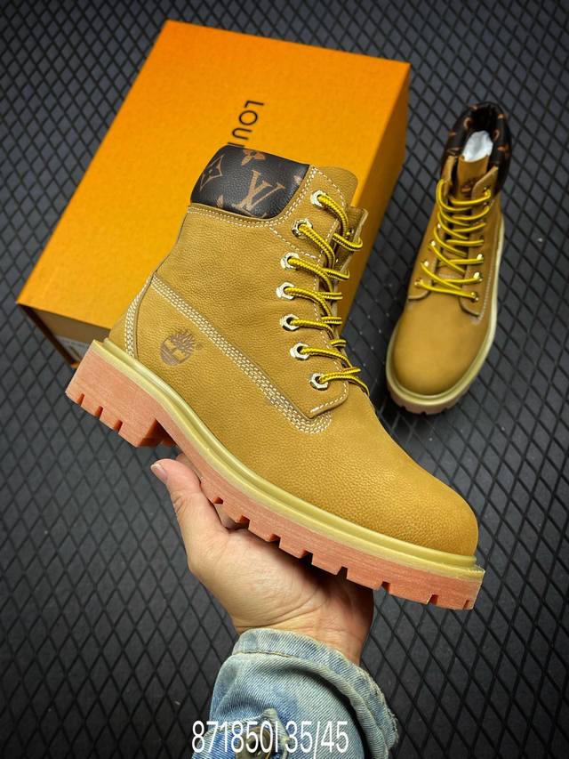 I支持放货 嘉尔同款纯原 中山大厂出品 Louis Vuitton X Timberland#王炸联名 Pharrell Williams充分发挥了作为loui