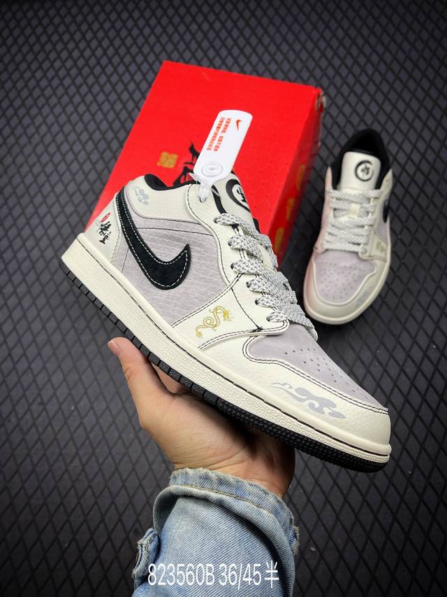 公司级air Jordan 1 Low Aj1乔1低帮休闲板鞋 同步官方配色 市场唯一独家头层皮打造 原鞋原档案开发 原厂皮料 原档冲孔鞋头 正确满胶鞋垫 四线