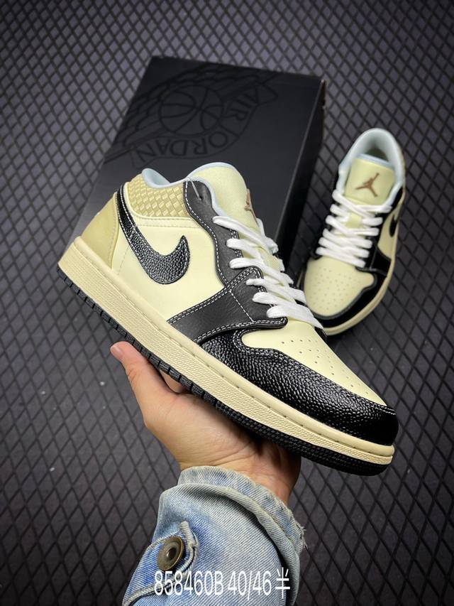 公司级air Jordan 1 Low Aj1乔1低帮休闲板鞋 同步官方配色 官方货号:Hq3437-101 尺码:40 40.5 41 42 42.5 43