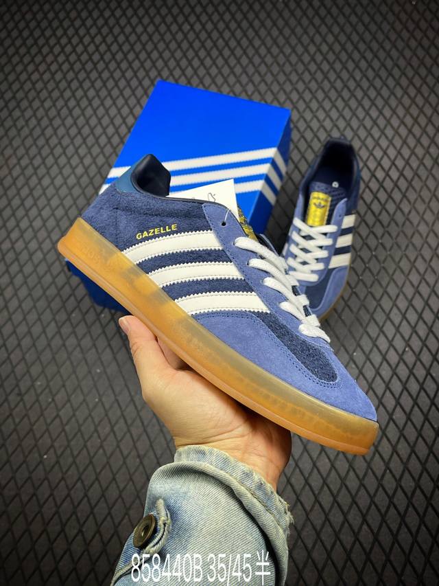 Ad Originals Gazelle Indoor Ih7501 三叶草复古休闲防滑耐磨低帮板鞋 尺码：35 36 36.5 37 38 38.5 39 4