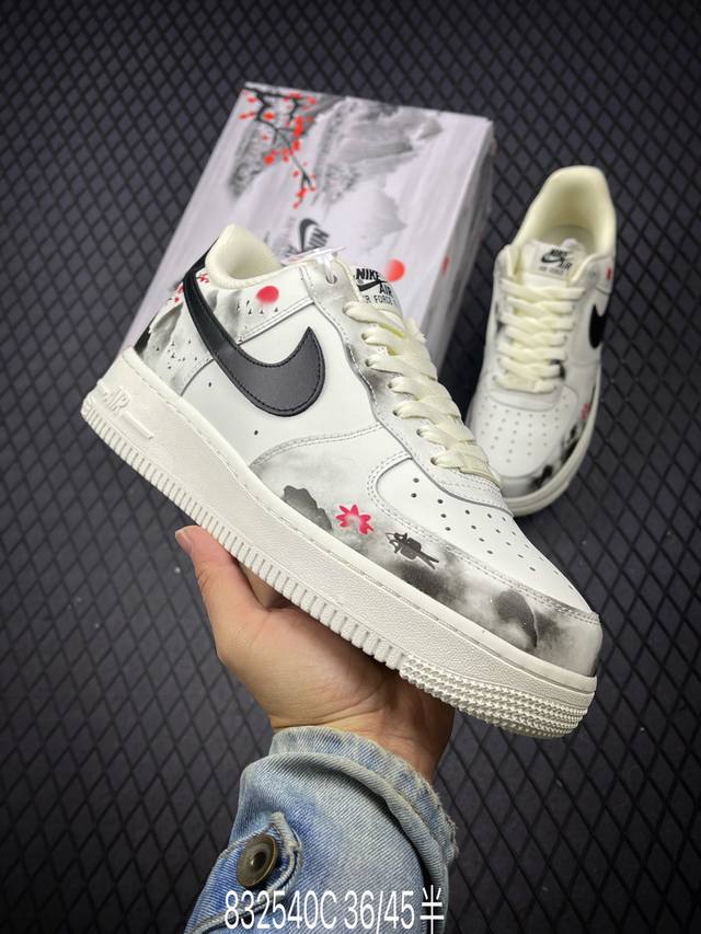 公司级nike Air Force 1‘07 原楦头原纸板 打造纯正低帮空军版型 专注外贸渠道 全掌内置蜂窝气垫 原盒配件 原厂中底钢印、拉帮完美 官方货号:B